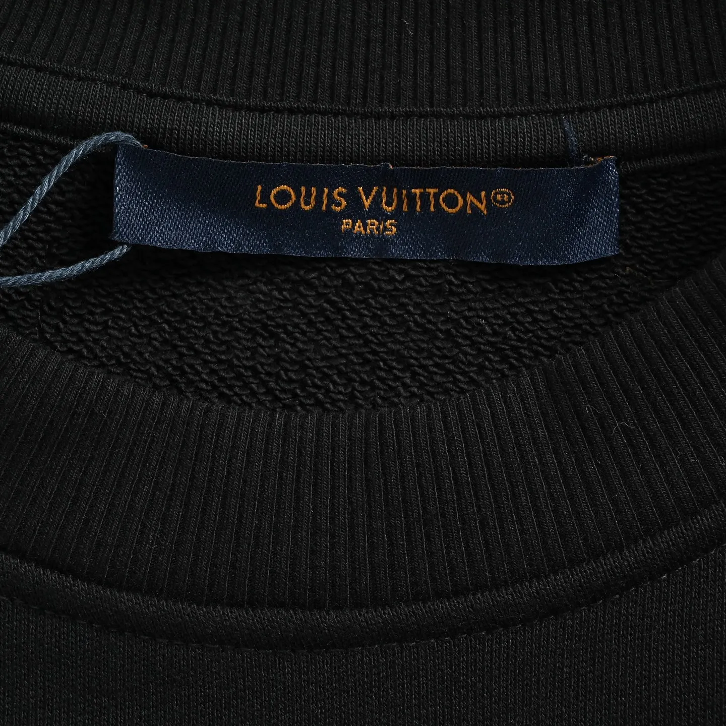 Louis Vuitton/Louis Vuitton beaded embroidered crew neck sweatshirt